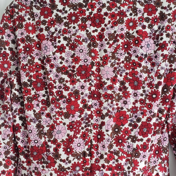 Brooks brothers silk floral dress size 4 - Picture 4 of 7